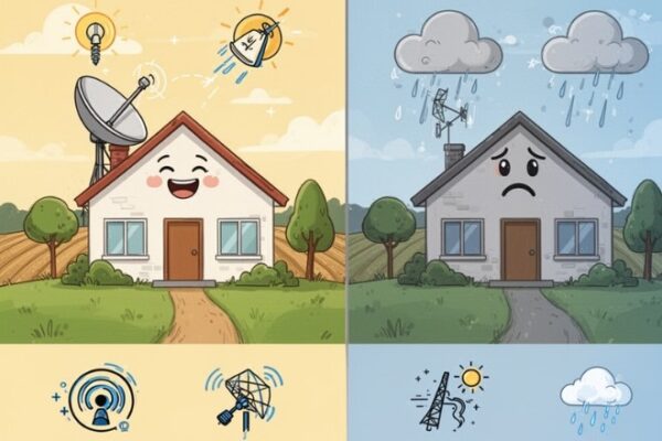 Pros and Cons of Satellite Internet for Rural Areas