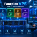 Fourplex VPS infrastructure and virtual server management
