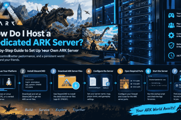 How Do I Host a Dedicated ARK Server? Complete Step-by-Step Guide