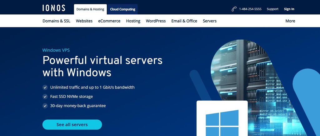 IONOS VPS Hosting virtual server infrastructure