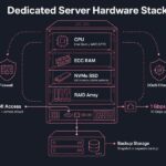Just Host dedicated server hosting in a modern data center