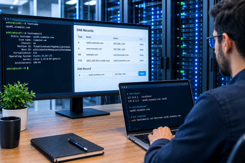 VPS Hostname and DNS Configuration VPS Hostname and DNS Configuration