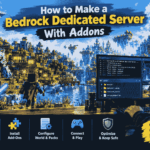 How to make a Bedrock dedicated server with addons