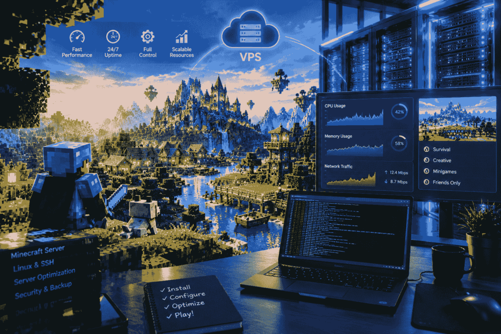 VPS Minecraft hosting and server management guide