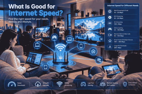 What Is Good for Internet Speed for different online activities